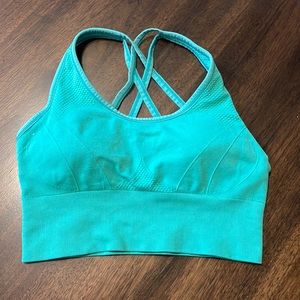 Turquoise Sports Bra